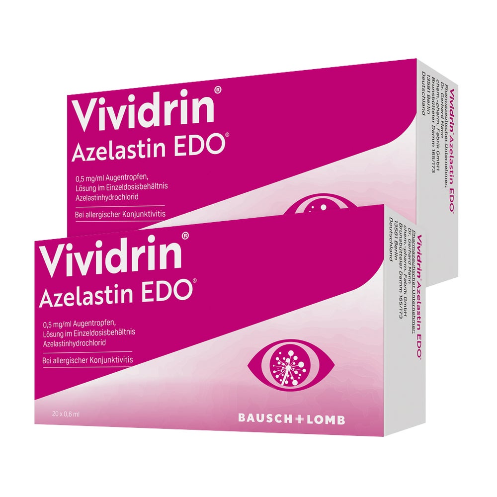 Vividrin Azelastin EDO 0,5 mg/ml AT 40X0.6 ml