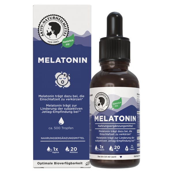 Aktiv Naturheilmittel Melatonin Tropfen 20 ml