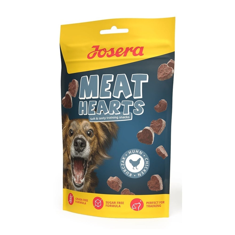 JOSERA Meat Hearts Chicken Trainingsleckerli mit Huhn 0,07 kg