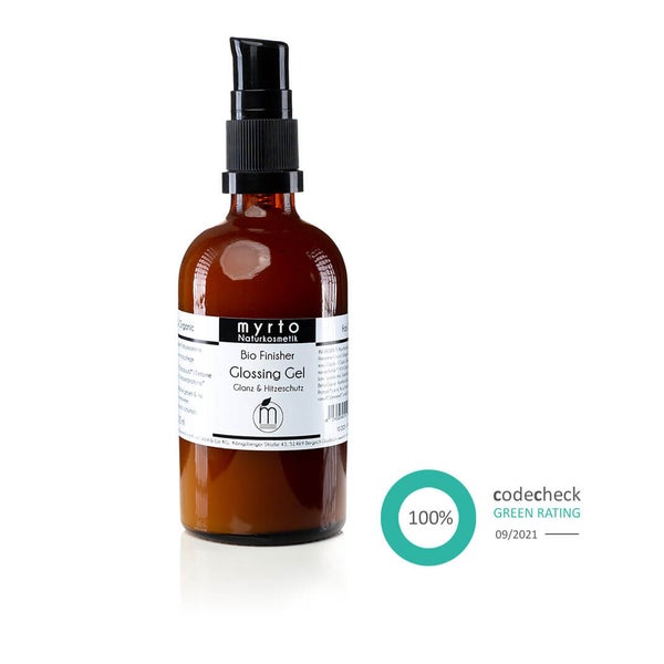 myrto-Bio Finisher Glossing Gel - Haargel für Hitzeschutz & Glanz