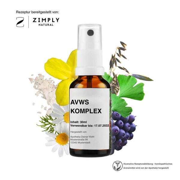 Zimply Natural AVWS KOMPLEX - Pflanzbasierte Rezeptur 30 ml