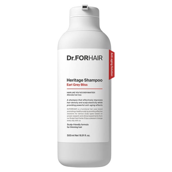 Dr. FORHAIR Heritage Shampoo Earl Grey Bliss 500 ml