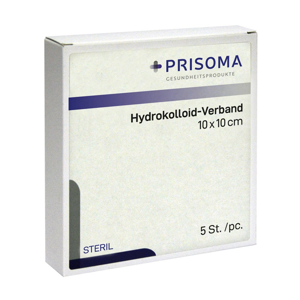 Hydrokolloid-verband 10x10 cm 5 St