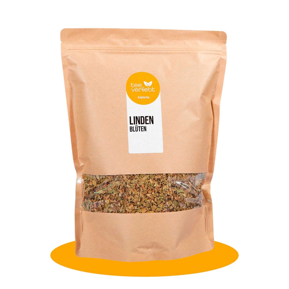 teeverliebt - Lindenblüten loser Kräutertee Großpackung I Sanfter Abendtee | 1kg 1000 g