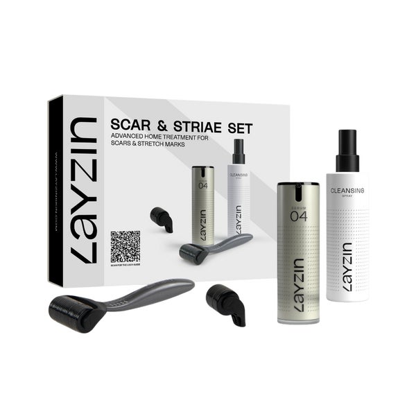 LAYZIN Microneedling-Set für Narben und Dehnungsstreifen 1 St