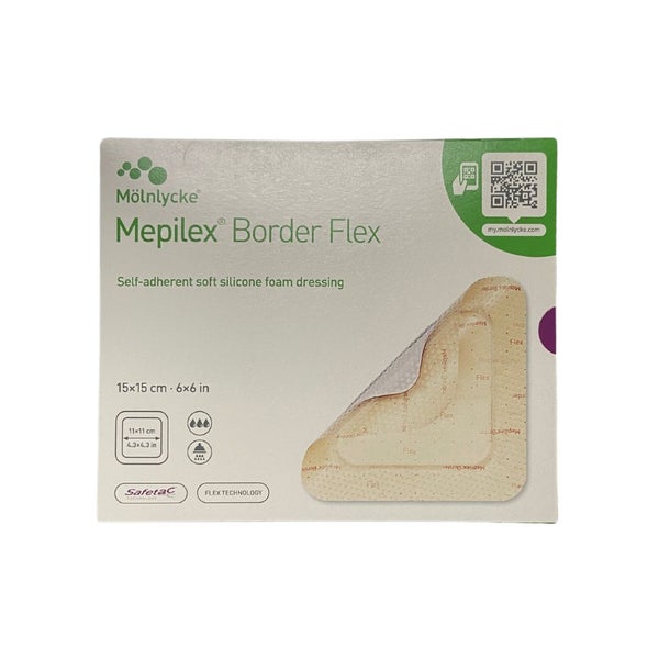 Mepilex Border Flex 7,5x7,5 cm 10 St