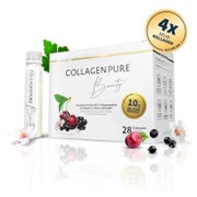 COLLAGEN PURE Beauty 10 g Kollagen Trinkampullen hochdosiert 28X25 ml