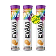 Multivitamin Brausetabletten 10 Vitamine vegan 3er Pack 60 St