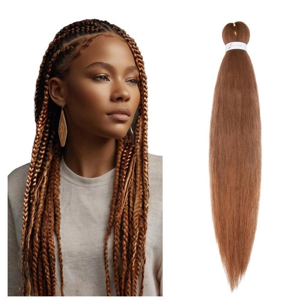 Braids Ombre Yaki Kunsthaar Häkel 66 CM (Pack of 1) Helles R 1 St