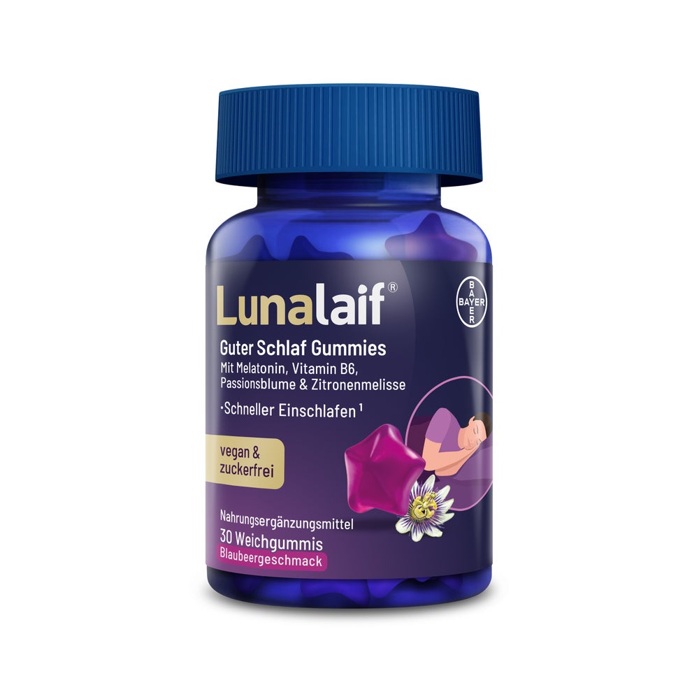 Lunalaif Guter Schlaf Gummies 30 St