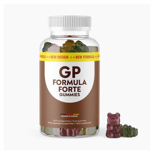 GP Formula Forte Gummies mit Grüntee & Guarana 60 Stk 60 St