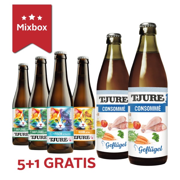 TJURE Katze - Mix-Box 5 + 1 1520,00 ml