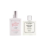 T.Leclerc Duftset Le Coffret Parfum Iris Blanc+ L'Huile Seche Secrete