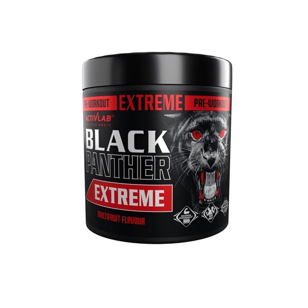 Activlab Black Panther EXTREME Pre-Workout Black Currant 300 g