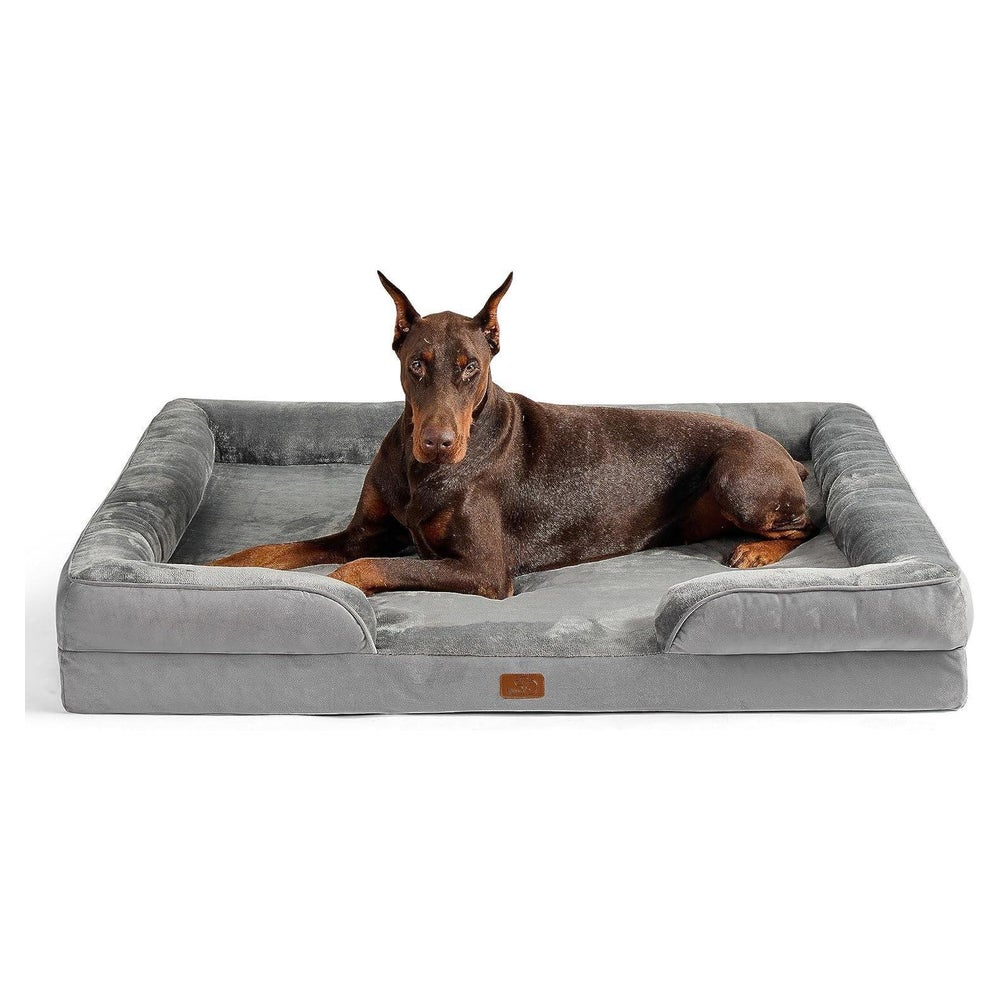 Hundebett orthopädisches waschbar L 134 x B 106 x H 20 cm Gr 1 St