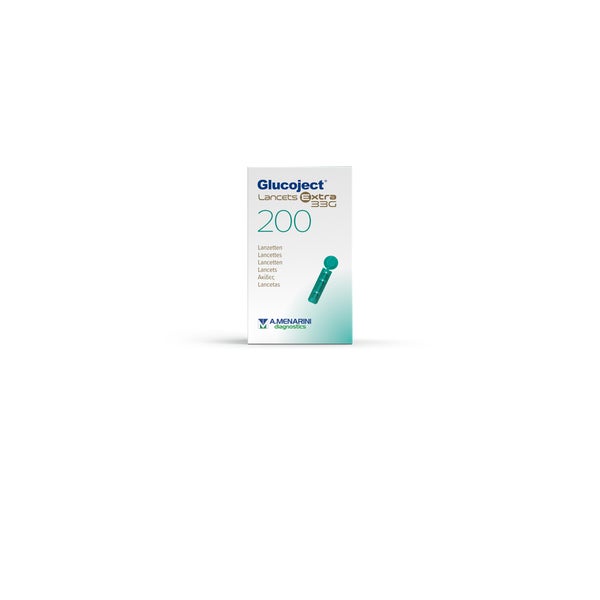 Glucoject Lancets Extra 33 G 200 St