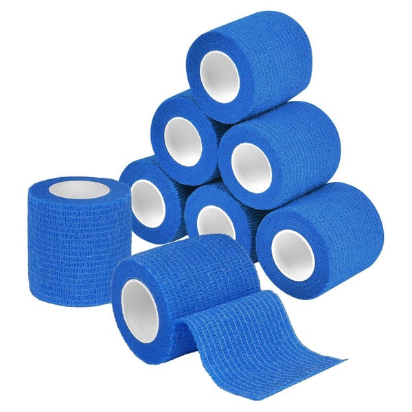 ACWOO Selbstklebender Verband, 8 Rollen (5cm x 4.5m), Elastische Binde für