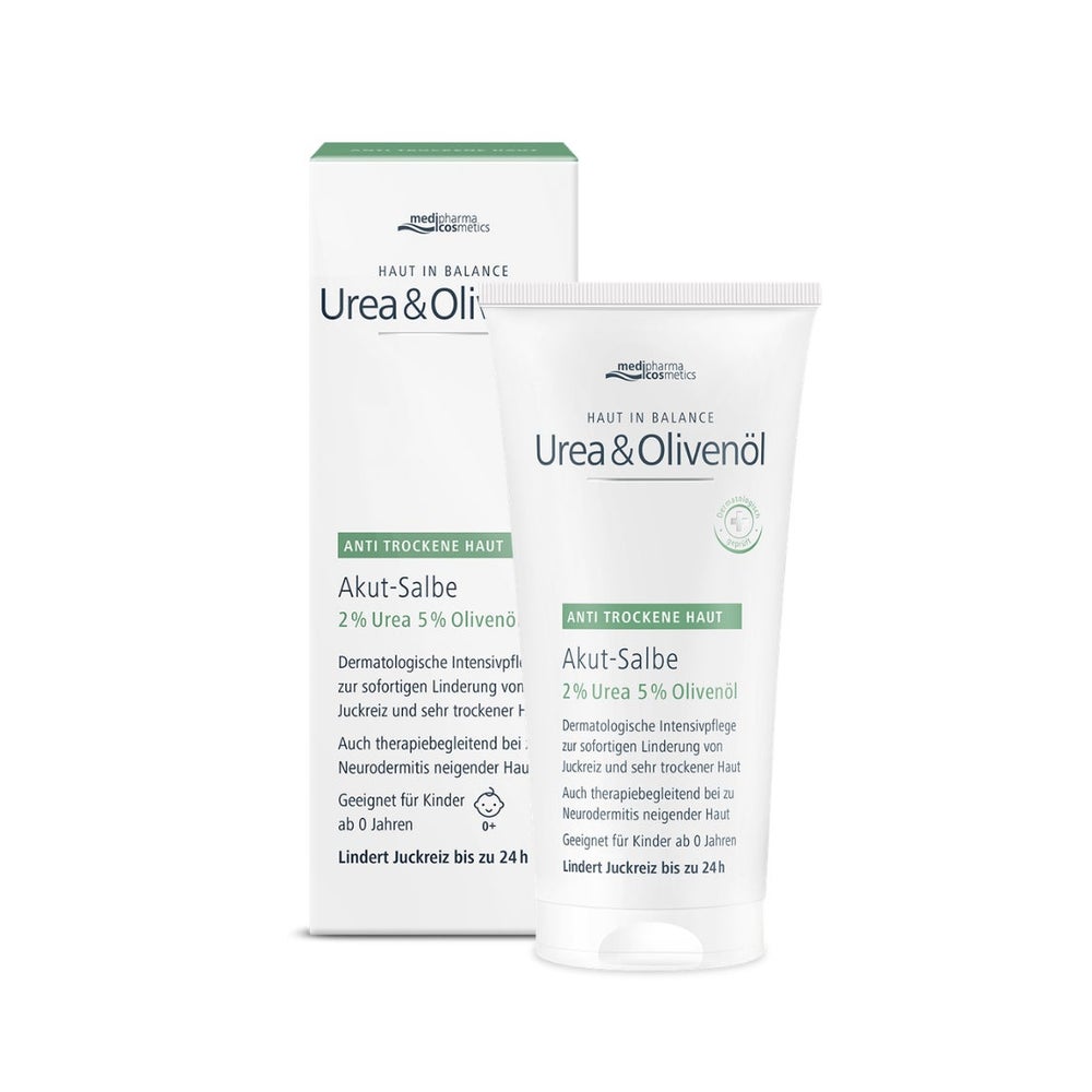 HAUT IN BALANCE Urea & Olivenöl Akut Salbe 75 ml