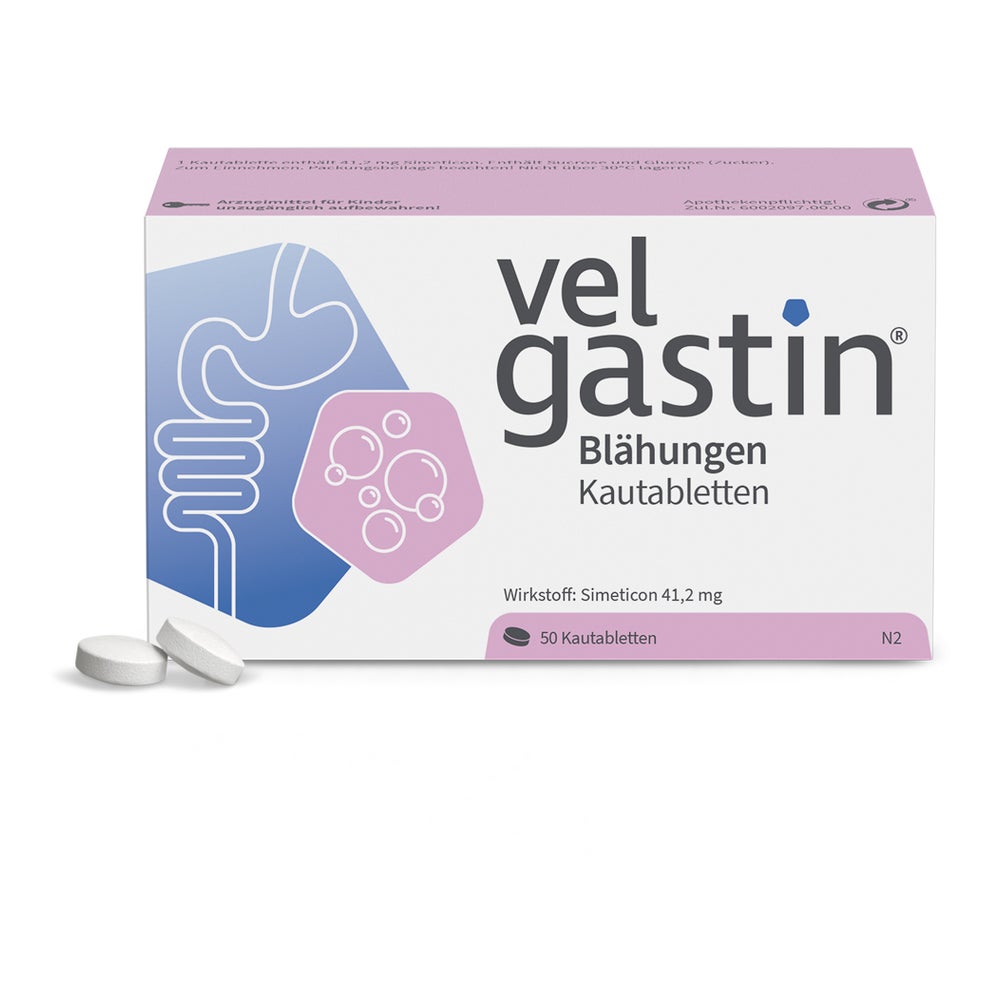 Velgastin Blähungen Kautabletten