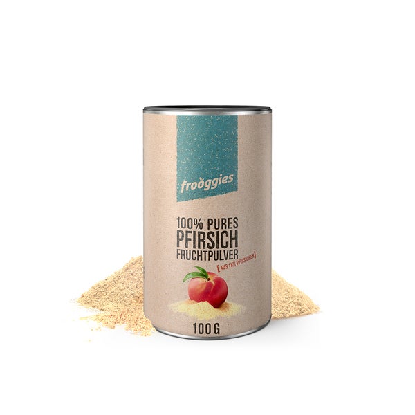 Frooggies Fruchtpulver Pfirsich 100 g