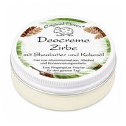 Florex Deocreme Zirbe – Ohne Aluminium, mit Sheabutter, Kokosöl & Zink | Vegan 40 ml