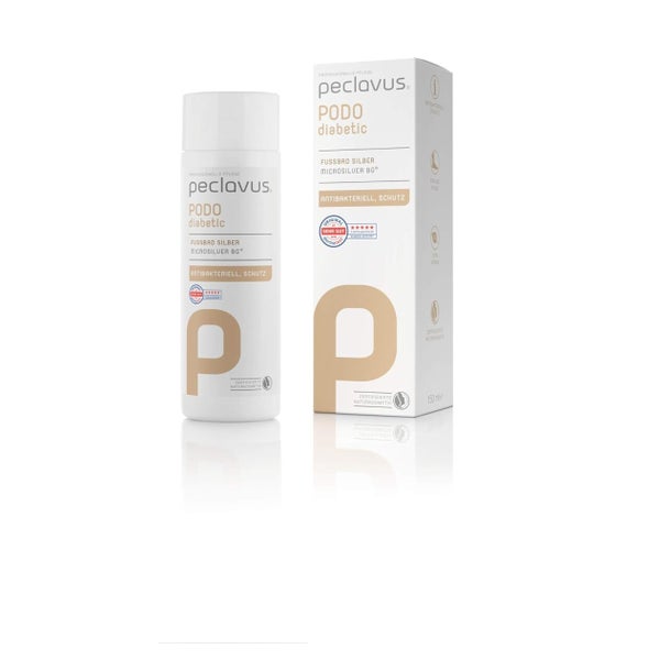 Peclavus Podo Diabetic Fussbad Silber Antibakteriell 150 ml 150 ml