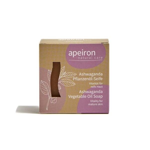 Apeiron natural care Ashwaganda Pflanzenöl-Seife 100 g