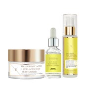 Tagescreme Mit Hyaluronsäure Und Kollagen + Elixir-Serum + Serumöl 1 St