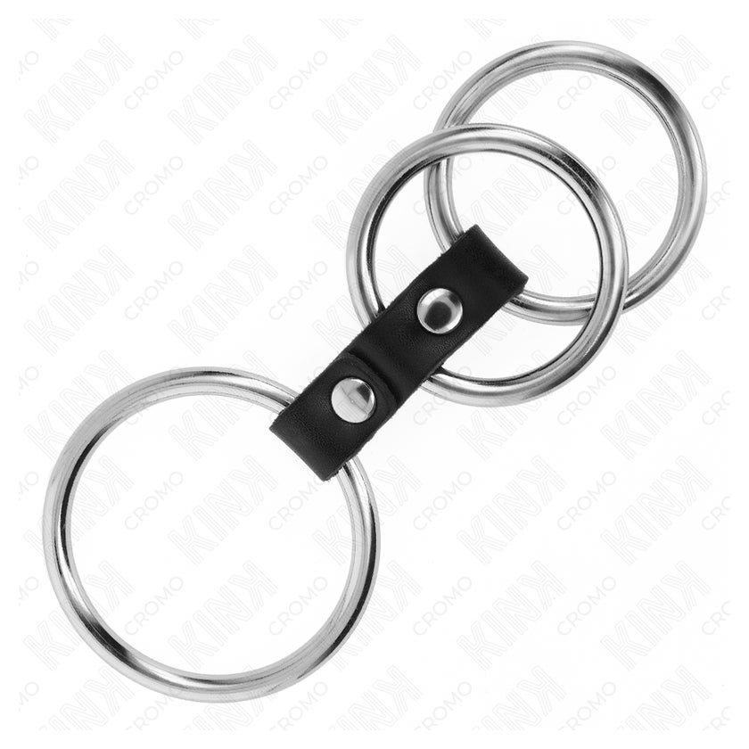 Kink - Dreifach Metall Penisring 1 St online kaufen
