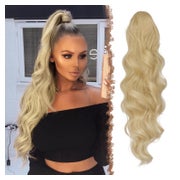 Pferdeschwanz Haarteil Kordelzug Synthetik Locken 24 88# Blo 1 St