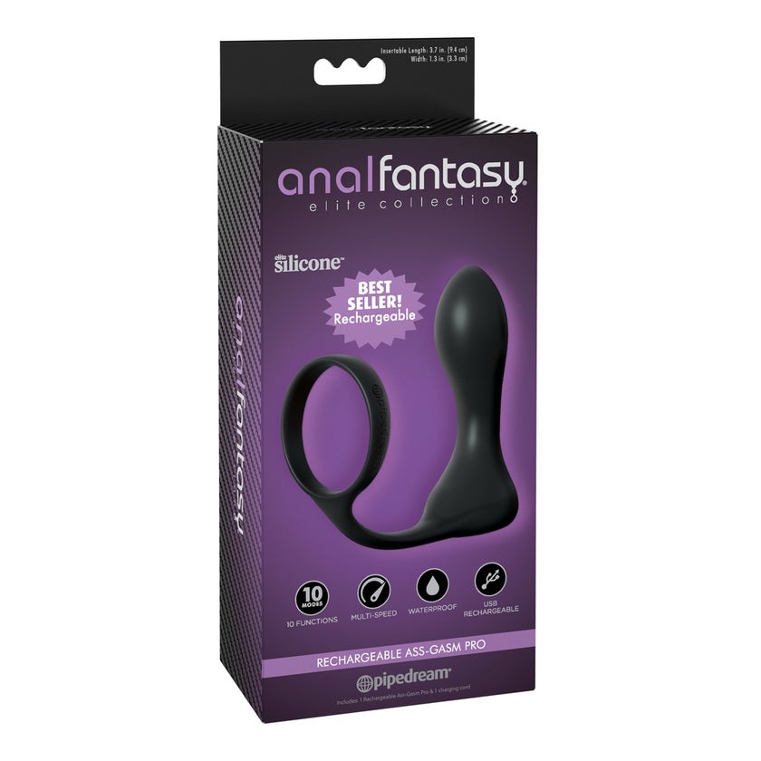 Anal Fantasy - Penisring mit Vibrations-Plug online kaufen