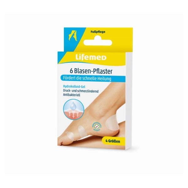 Lifemed Blasenpflaster transparent Wundheilung 36 St