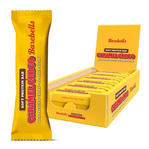 Barebells Protein Bars 12x Soft Caramel Choco 55 g