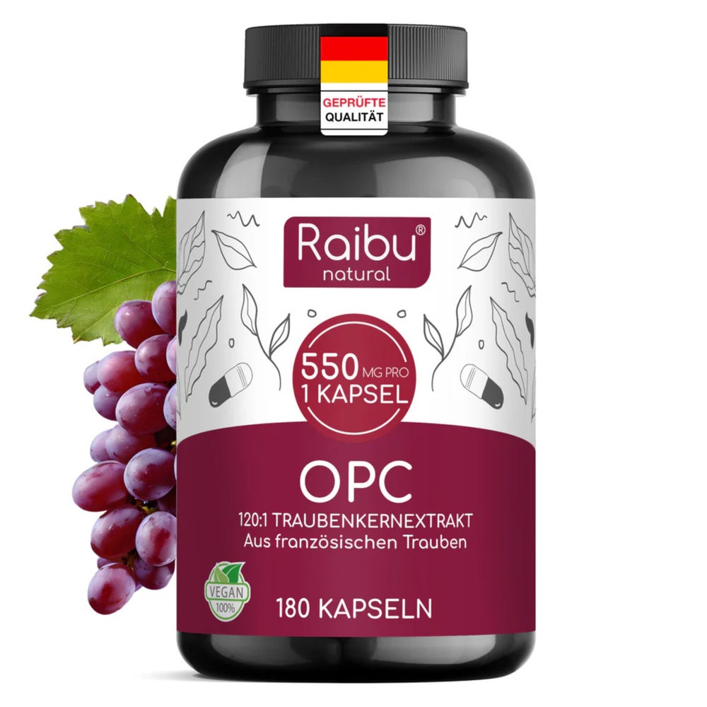 OPC Kapseln mit Vit C, Hochdosiert - RAIBU 180 St