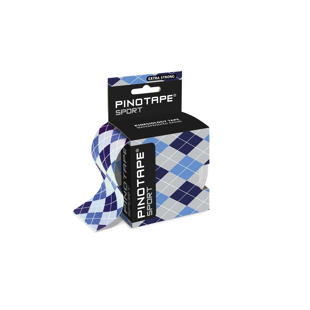 Pinotape Sport Kinesiologie Tape Blue Diamond 5 cm x 5 m 5 m