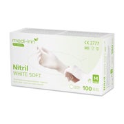 Medi-Inn Nitril white soft Einmalhandschuhe, weiß, puderfrei, Gr. XL 1000 St