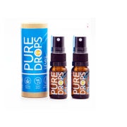 PURE DROPS CBD ÖL 5% Doppelpack Aktion für Tiere 20 ml