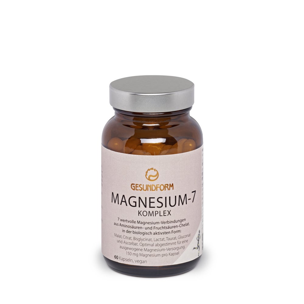 Gesundform Magnesium-7 Komplex Kapseln 60 St