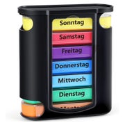 Opret Tablettenbox 7 Tage 4 Fächer Morgens Abends Nachts - B 1 St