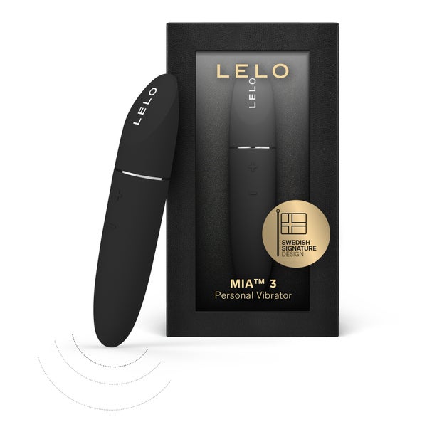 LELO MIA 3 Mini Vibrator - Black 1 St