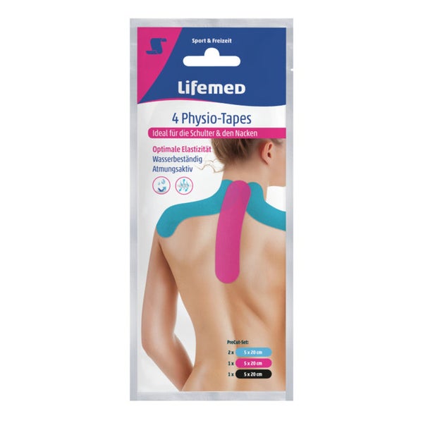 Lifemed Kinesiologie-Tapes für Schultern und Nacken 12 St