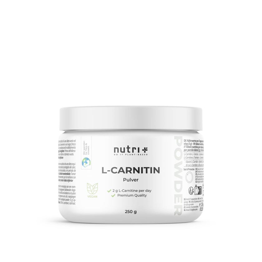 l carnitin pulver kaufen nutri+ L-Carnitin 250 g online vitalstoffe
