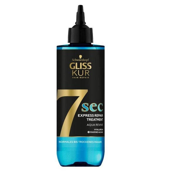 Schwarzkopf Gliss Kur 7 Sec Express-Repair-Kur Aqua Revive 200 ml
