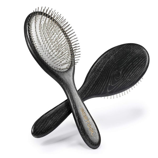 BESTOOL Antistatische Paddle Detangler Haarbürste mit Metall 1 St