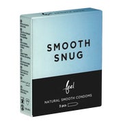 «Smooth Snug» Kondome – Enge Passform, 49 mm Breite, 3 Stück (3 Kondome) 3 St