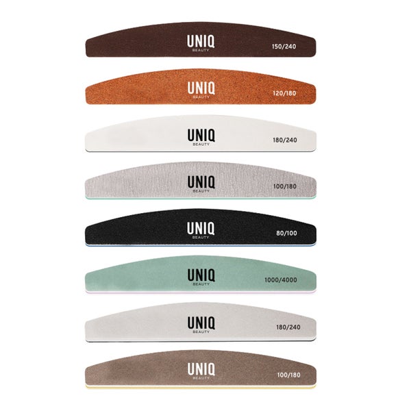 UNIQ Halbmond-Nagelfeilen und Buffer-Set