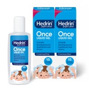 HEDRIN® ONCE Liquid Gel Doppelpack 2X100 ml
