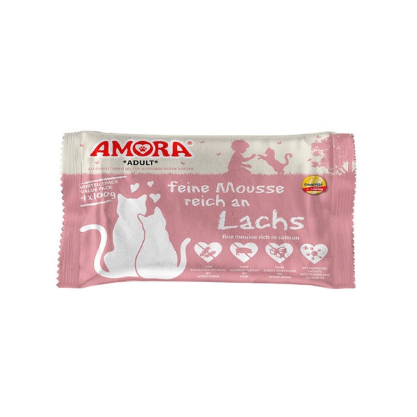 AMORA Cat feine Mousse 10x4x 4 kg