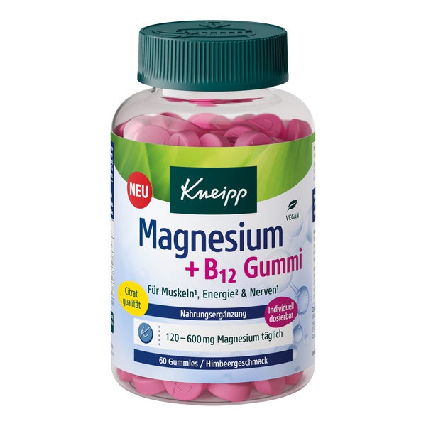 Kneipp Magnesium + B12 Gummies 60 St