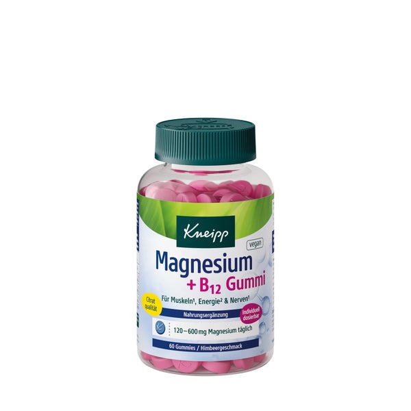 Kneipp Magnesium + B12 Gummies 60 St